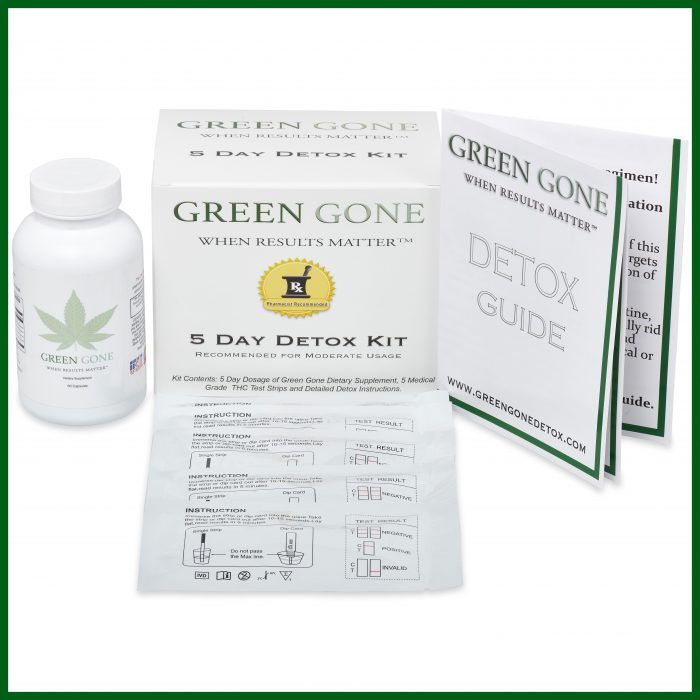 green gone detox 5 day kit box