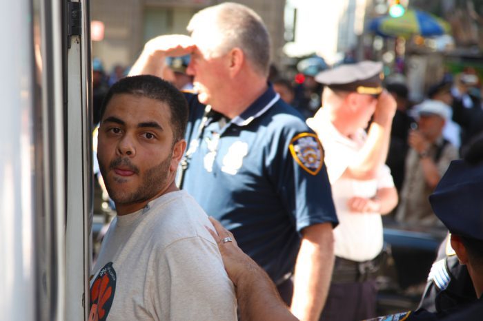 an arrest in new york city