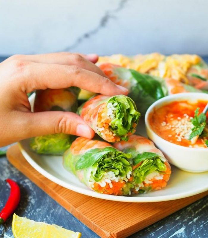 Get The Summer BBQ Rolling With Some Cannabis Spring Rolls
