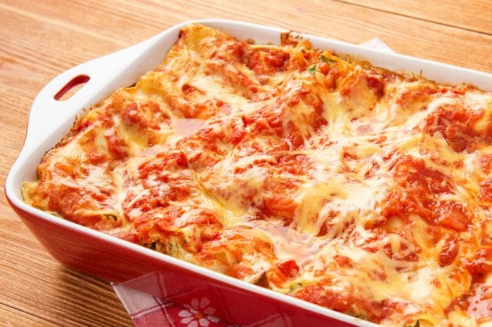weed-infused lasagna
