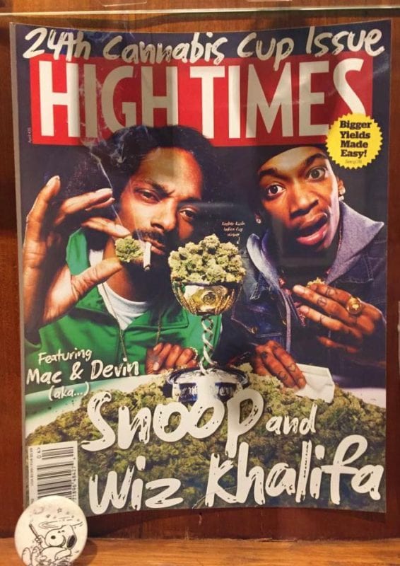 old high times magazine with snoop dog