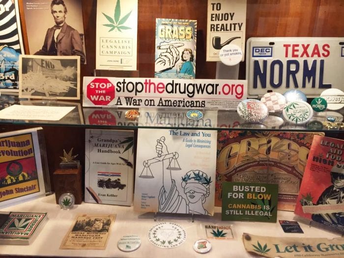 cannabis museum stuff