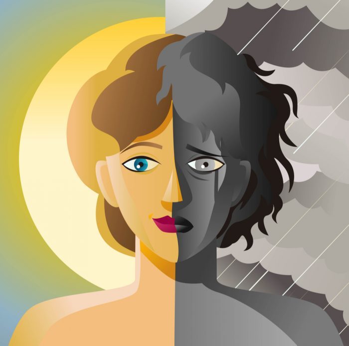 animation showing bipolar disorder