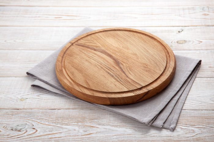 cutting board made from hemp wood