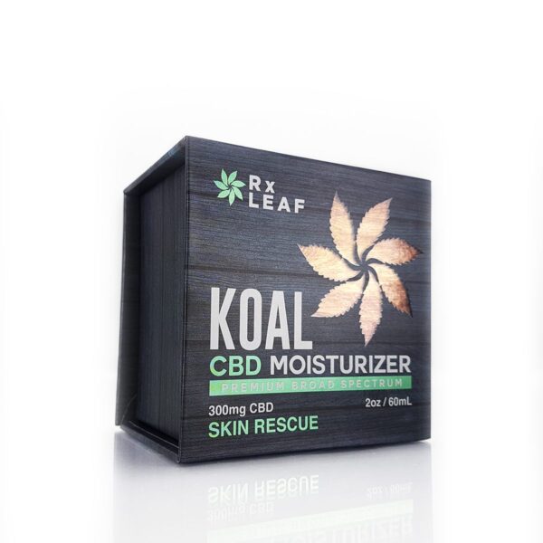 CBD Moisturizer box by RxLeaf