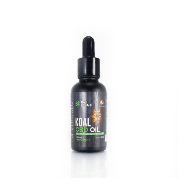 CBD Oil Night bottle by RxLeaf