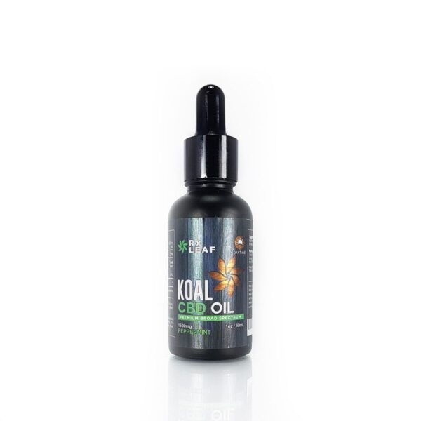 CBD Oil single bottle by RxLeaf