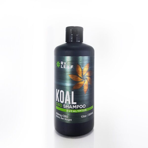 CBD shampoo by RxLeaf bottle