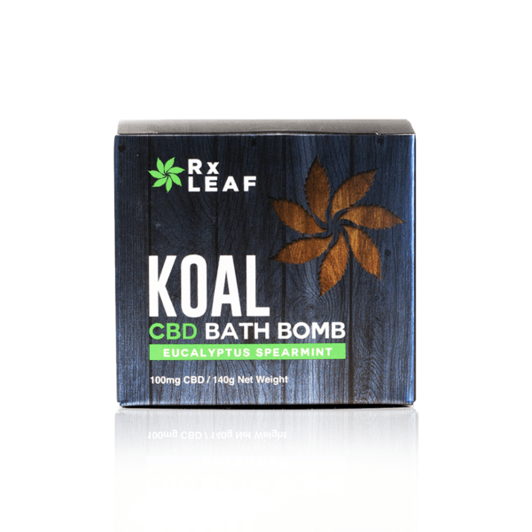 koal cbd bath bomb eucalyptus spearmint